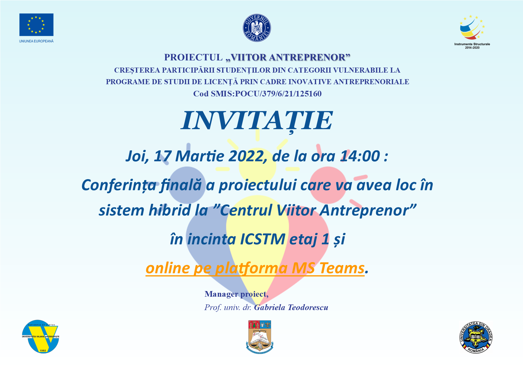 Invitatie conferinta finala